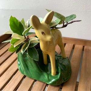 Vintage Deer Planter